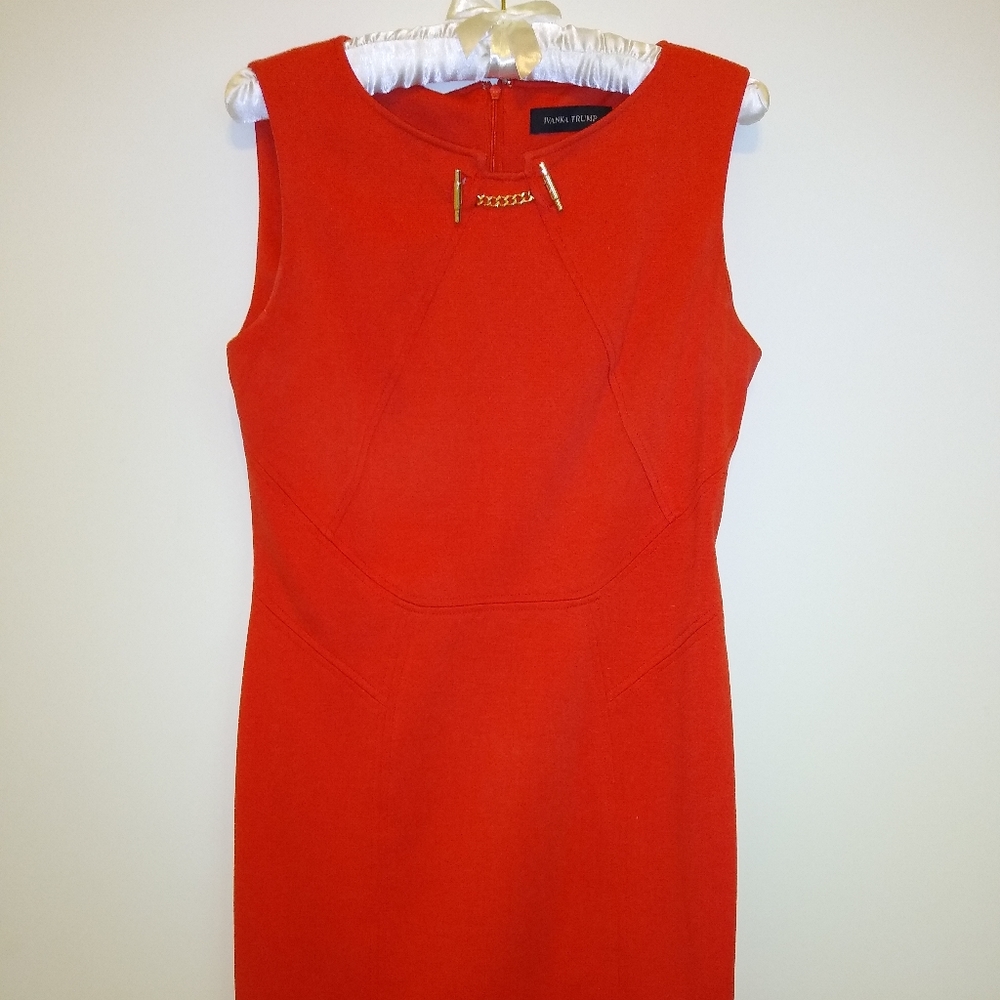 Bright Red Dress